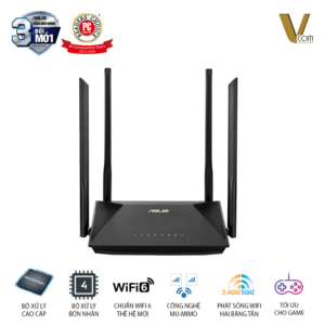 ASUS RT-AX53U: Router Wifi 6 - Mua linh kiện máy tính Vũng Tàu